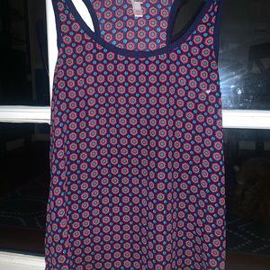 Patterned Tank Top